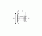 REMACHE BSR BRALO INOX CABEZA ALOMADA